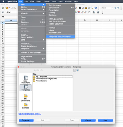 Calendars for OpenOffice Calc