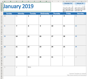 Calendar Template