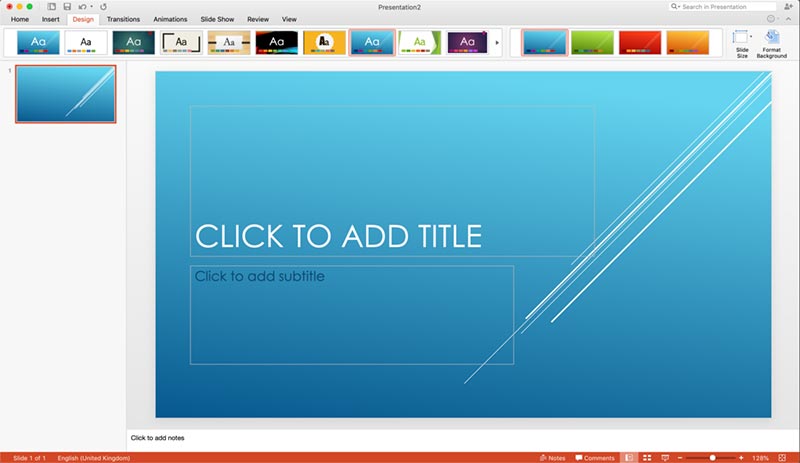 Creating and Using a PowerPoint Template